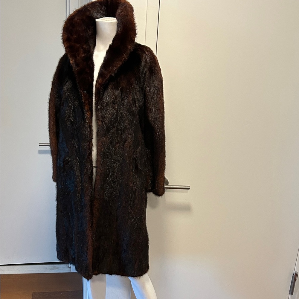 Luxurious Brown Fur Coat